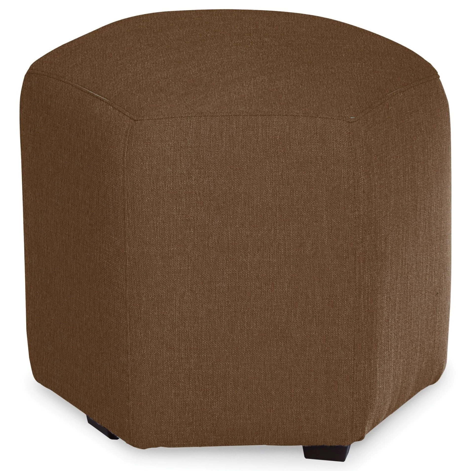 Craftmaster Accent Ottomans 043200 BURNISH03 Accent Hexagon Ottoman
